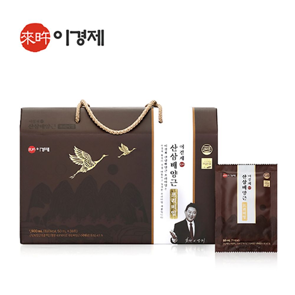 [Lee Gyeongje] Korean Wild ginseng & New Zealand Deer antlers 50ml x 30 ea _ Energy and Immune Support _ Made in Korea